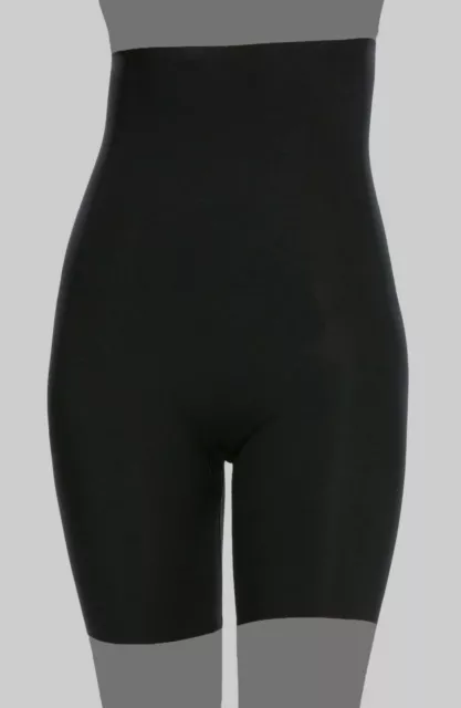 SPANX 10234R Thinstincts 2.0 High Waist Mid Thigh Shorts Shaper Black Size  M