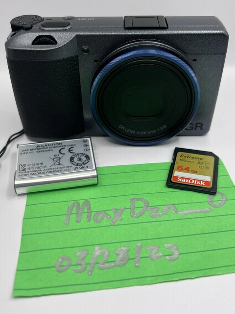 Ricoh GR IIIx Urban Edition 24.0MP Compact Camera