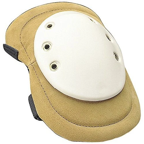 6991-01Q Welding Knee Pad with Cap, Leather, One Size, Tan