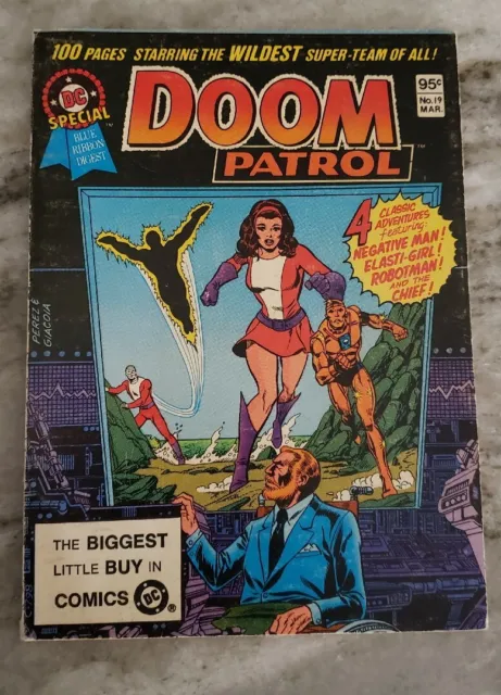 Doom Patrol - Blue Ribbon Digest Vol 3, #19 (Mar 1982)  - DC Comics George Perez