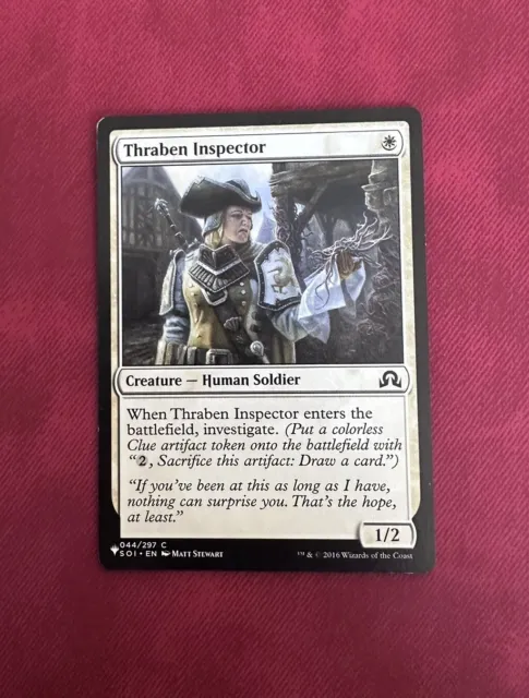 Thraben Inspector - Neuwertig - MTG The List (SOI) - Magic the Gathering