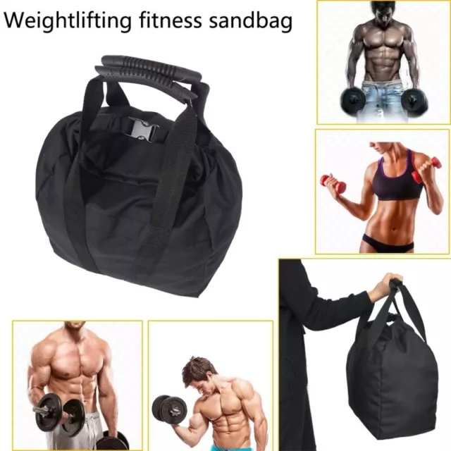 Adjustable Weight Sandbag Weightlifting Kettlebell Bags Strength Training Bag
