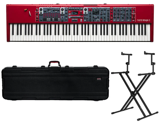 Nord Stage 3 88 88-Key Fully Weighted Keyboard + TSA Case + Stand Nord Stage 3 88 88-Key Fully Weighted Keyboard + TSA Case + Stand
