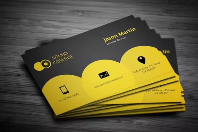 Business Cards Printed Full Colour Single or Double Sided - Custom Design