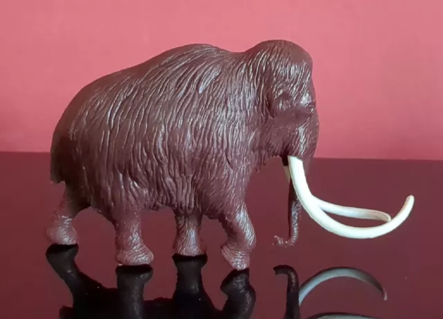 Vintage Wooly Mammoth Model Toy Natural History Museum 1975 Invicta 12cm