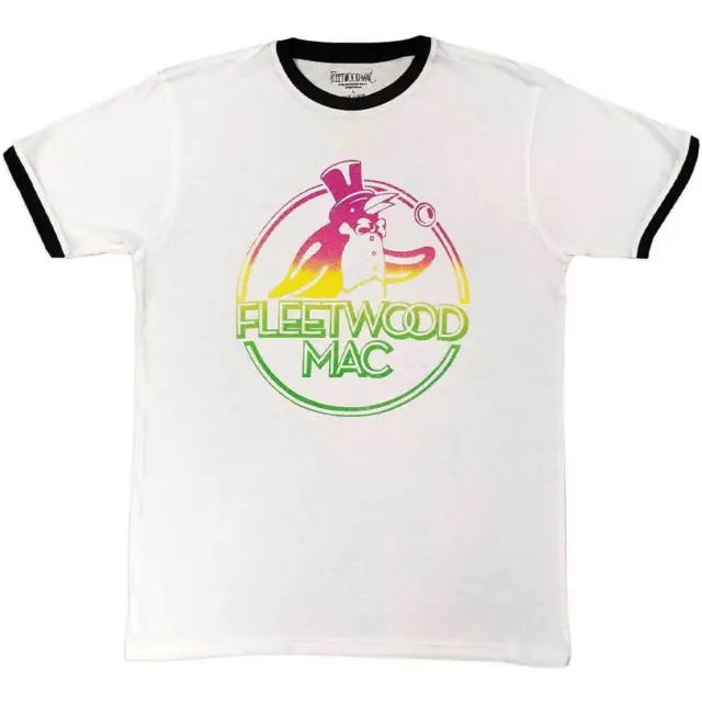 Fleetwood Mac Penguin Ringer T Shirt