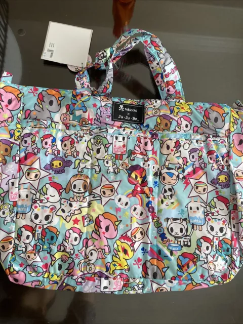 NWT JuJuBe Tokidoki Superbe Super be UNIKIKI 2.0 Toki Ju Ju Be large Tote bag