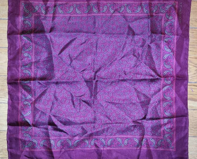 Foulard Prochnowick Scarf 100% soie Seide Silk