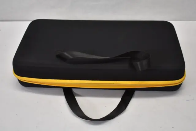 Khanka Replacement Case Large Oversized Yellow/Black Hard Carrying Storage