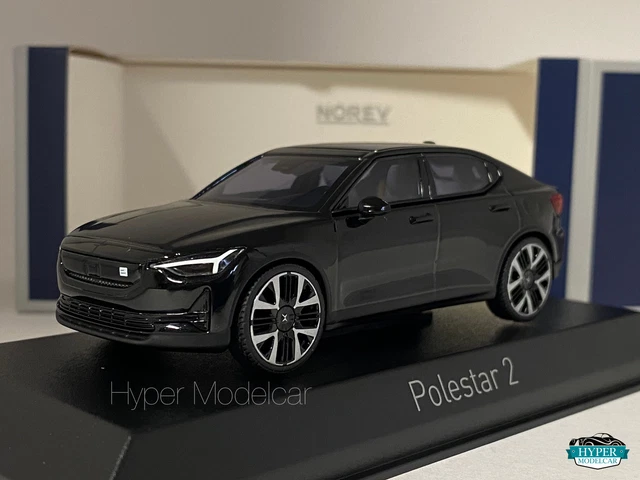 Modèle Réduit Polestar 2 2024 Midnight NOREV 1/43 - Réf 872011, Neuf, Métal Et Plastique