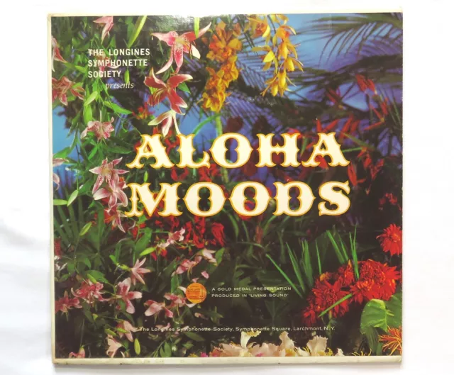 Aloha Moods Symphonette Society Vinyl LP Original USA 1960's Hawaiian Tiki