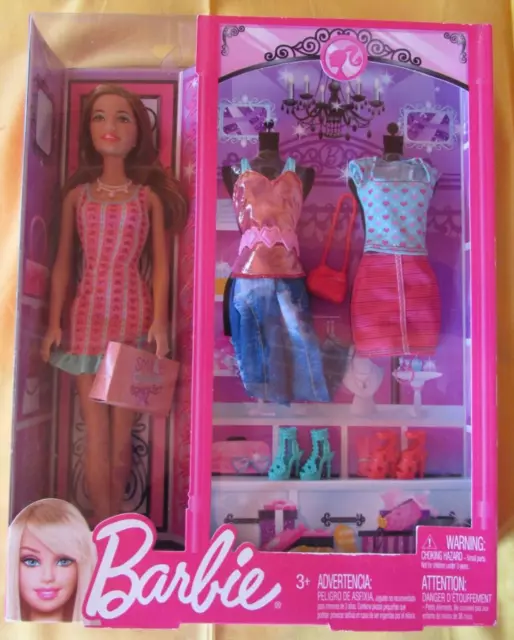 Barbie Puppe mit Zubehör BBX44 2012 Neu NRFB Sammler Collector (28