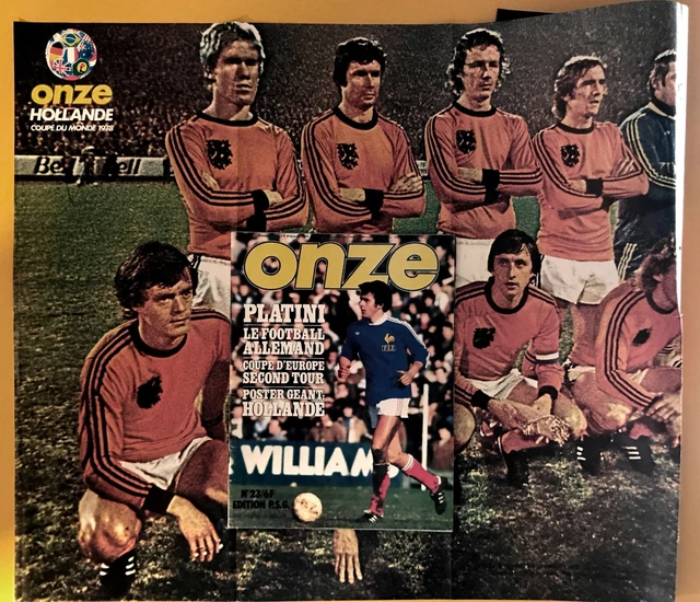 edition PARIS S.G. FOOTBALL ONZE n° 3 Mars 1976 la grande époque! pele