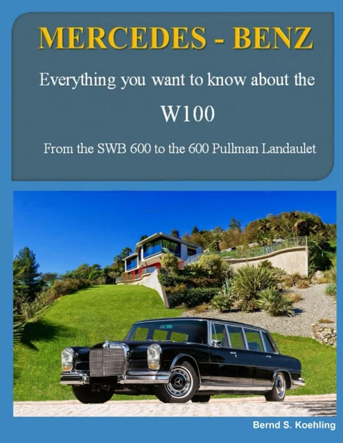 Mercedes 600 Pullman W100 1963 Bleue - Miniature KK-Scale 1/18, Métal, Collection