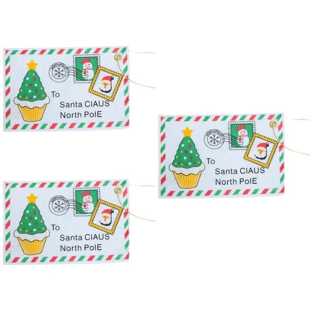 18 piezas Bolsa de sobres de vacaciones Bolsa de regalos de Navidad Bolsa de galletas de vacaciones