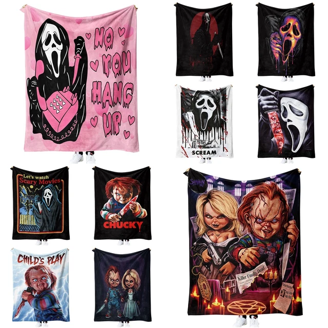 Coperta Tema Horror Coperta Con Cappuccio Per Halloween - Mantello Soffice 210x170 Cm Per Decorazione E Comfort Mantello Soffice Festa - 7