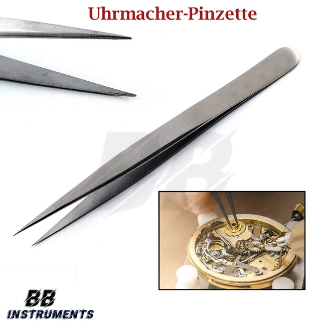 Pinzette Da Laboratorio OROLOGIAIO PINZETTE N. 5,11 Cm - Foto 7