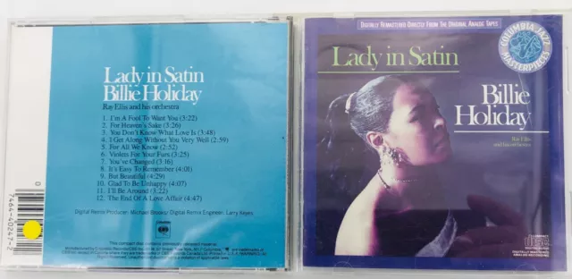 Billie Holiday - Lady In Satin - Remastered Cd