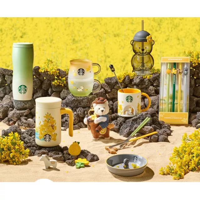 STARBUCKS KOREA 2024 JEJU MD Tumbler Glass Cup Limited Edition 65.99