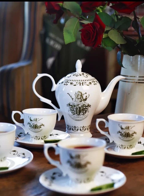 Hendricks gin teapot set sale