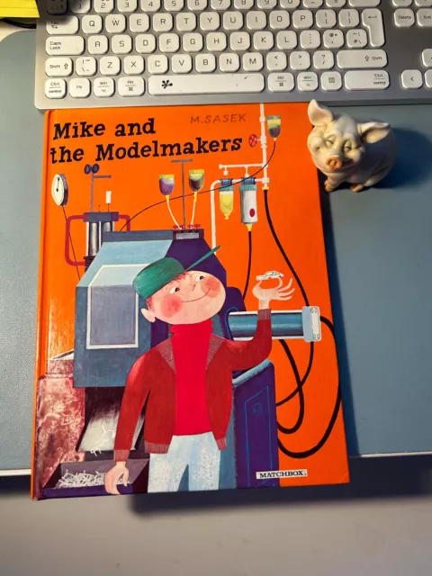 Mike and the Modelmakers Matchbox Book First Edition 1970 Rare!