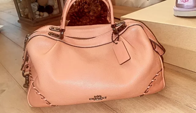 Coach lane satchel 2025 oxblood