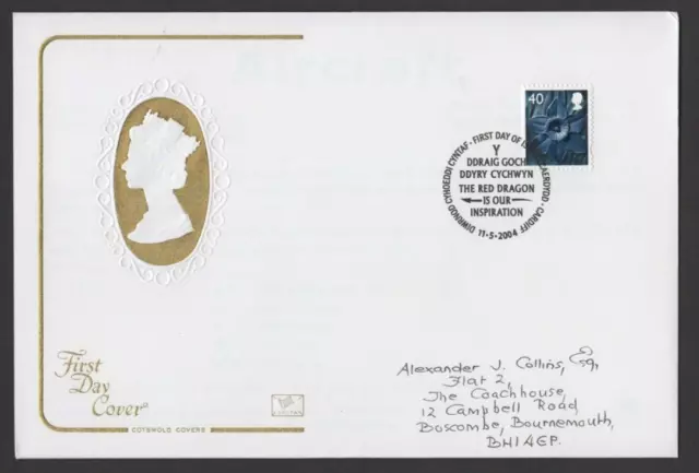 2004 Wales Definitive Cotswold FDC - Red Dragon, Cardiff SHS