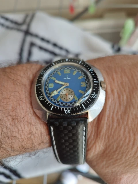 Montre Mécanique Homme Yema Vintage – Non Testée – Bon état Général