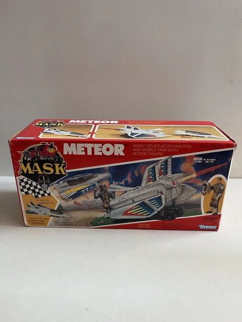 Figurines Vintage MASK Kenner 1987 - Lot Avec Véhicule (Occasion)
