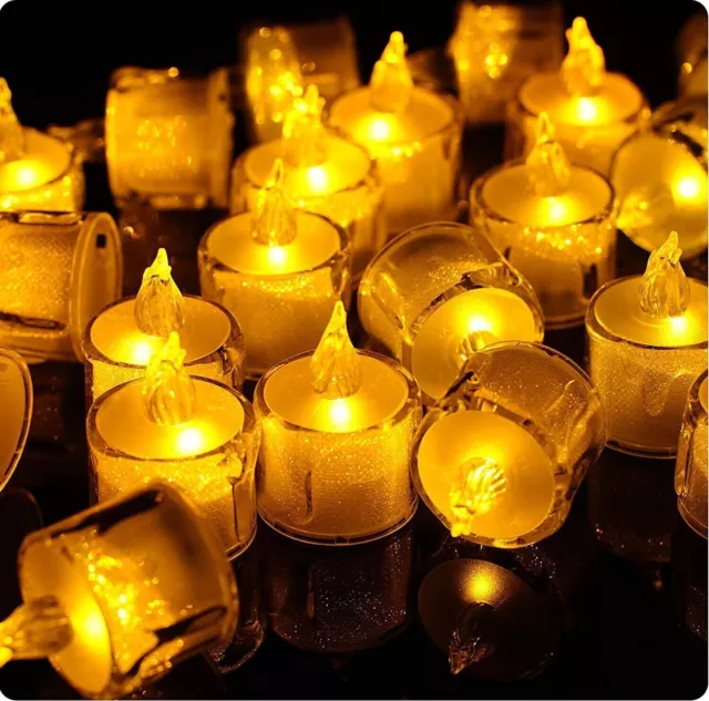 Velas LED con diseño de cera que gotea acrílico sin humo y sin llama LED Diyas