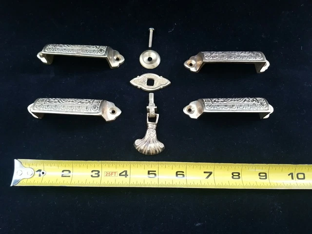 Solid Brass Drewer Pull Set