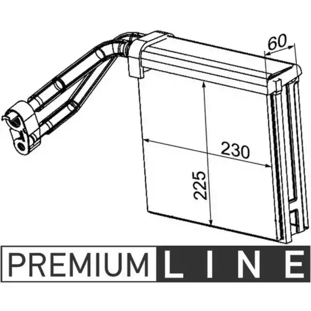 Vaporizzatore Aria Condizionata MAHLE per Volvo V50 (545)