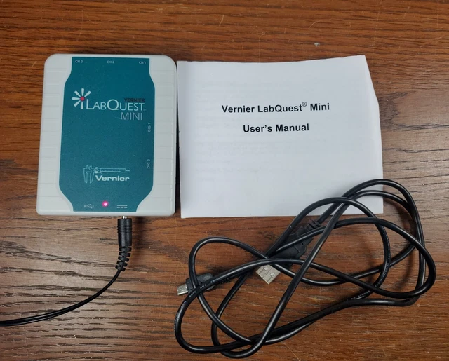 ONE LABQUEST MINI Vernier Sensor Interface with USB Cable, Adapter, and