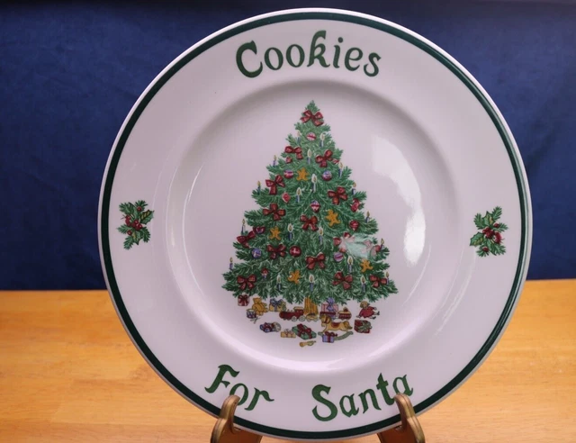 Johnson Brothers Cookies For Santa Plate 8 " Victorian Christmas Made in England