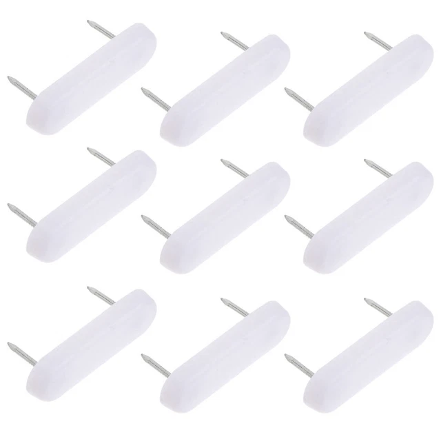 100 PCS MATTRESS Holder Chair Outdoor Furniture Feet Nails Glides £18.