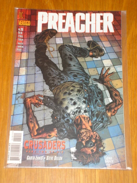 Preacher #20 Vol 1 Dc Vertigo Comic Garth Ennis Fabry December 1996