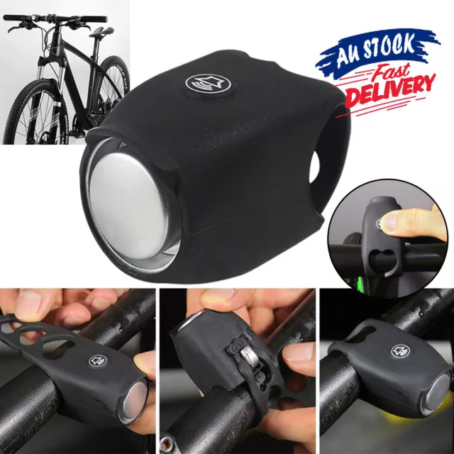 MTB Cycling Bike Rings Waterproof Horn 120db Electric Bicycle Handlebar Ring