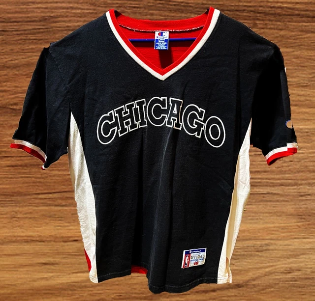 Vintage 90s Chicago Bulls Warm Up Shooting Shirt - L