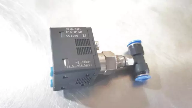 Festo PSAB-B2R-G18-2P-M8 Sensore di Pressione 553146 W/4mm Raccordo