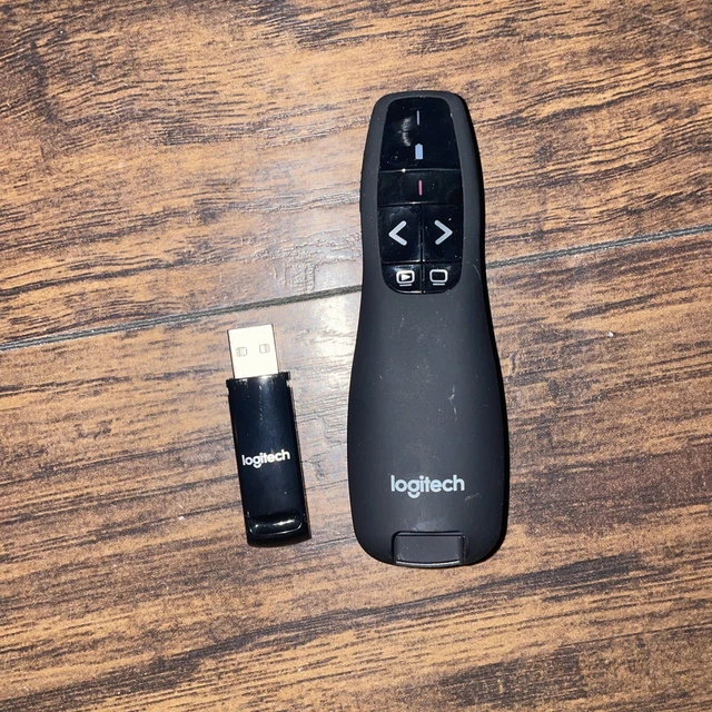 LOGITECH R400 PRESENTER Remote Control with Laser Pointer Tested