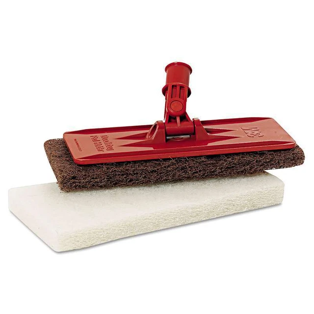 3M Doodlebug Threaded Pad Holder Kit, For 4 5/8 x 10 Pads, Orang 048011085425