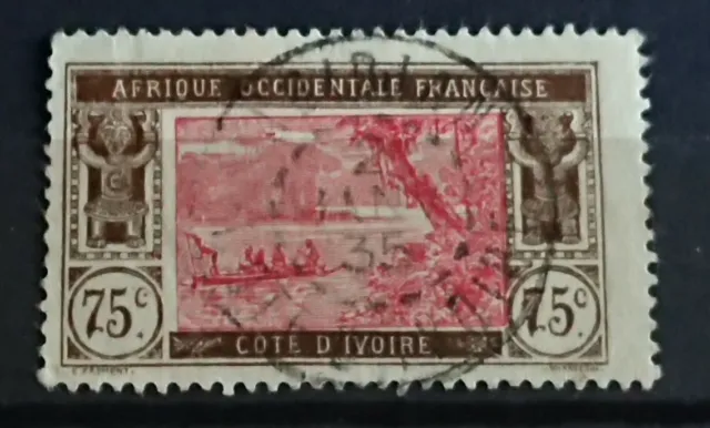 Cote D'ivoire Colonie Française Timbre N° 54  / Oblitéré / 1913-17
