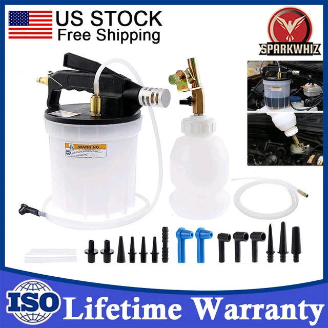 2L BRAKE BLEEDING Clutch Fluid Bleeder Pneumatic Vacuum Pump Tester