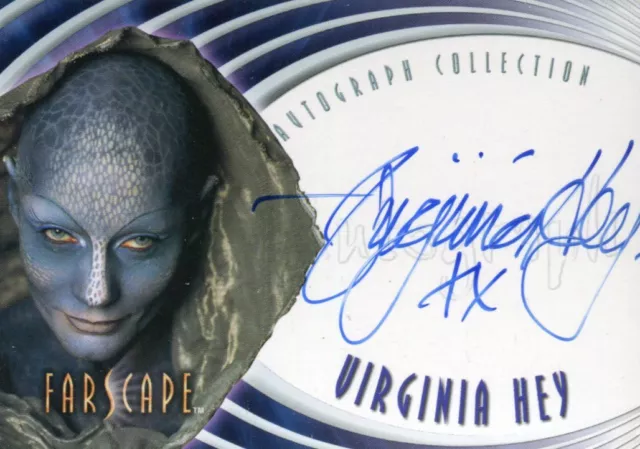 Farscape Season 2 Virginia Hey as P'au Zotoh Zhaan Autograph Card A7