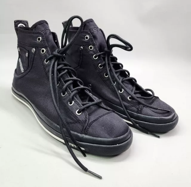 Diesel Industry Denim Division Mens Black Magnete Exposure 1 Sneakers Size 10.5