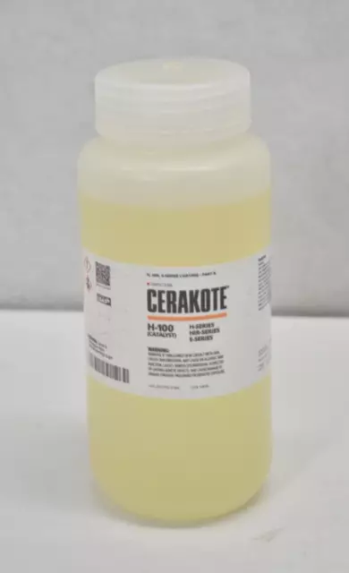 Cerakote Part B Catalyst H-100 H-Series Coating Oven Cure 16oz Pint Bottle Unit