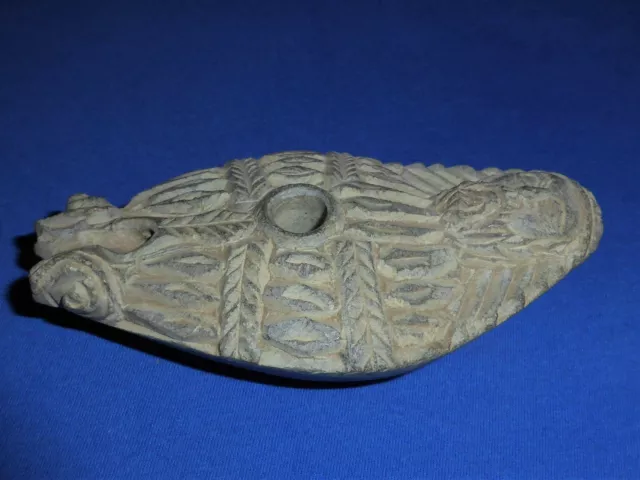 alte Öllampe aus Stein Mexiko Maße: ca. 13 x 7 x 3cm ca. 70 Jahre alt 2