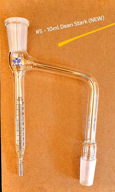 10Ml Distillation Receiver, Dean Stark W/ Return Tube,  24/40 Joint