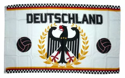 Flagge / Fahne Deutschland Fußball Adler Hissflagge 90 x 150 cm