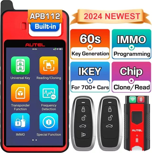 Autel MaxiIM KM100X Key Fob Programming Tool 2024 Newest Lite of IM508 IM608